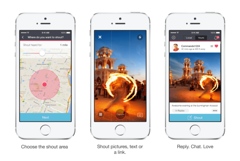Spangle Inc. Releases a Unique Location Sharing Social App – Shout