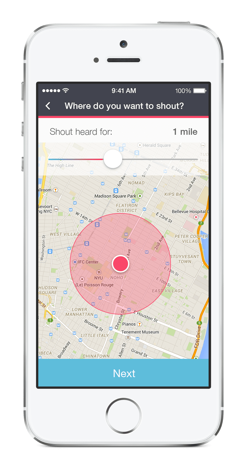 Spangle Inc. Releases a Unique Location Sharing Social App - Shout