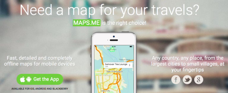 MAPS.ME App Crosses 14 Million Installs