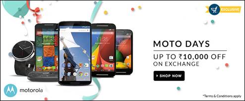 Motorola celebrates one year in India with exciting ‘Moto Days’ offers on Flipkart