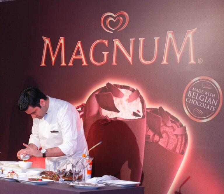 Masterchef Kunal Kapur launches Magnum in Delhi at Magnum Masterclass