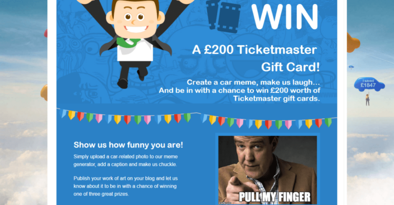 Your love for cars & memes can get you prizes worth £350 #WBACMemes