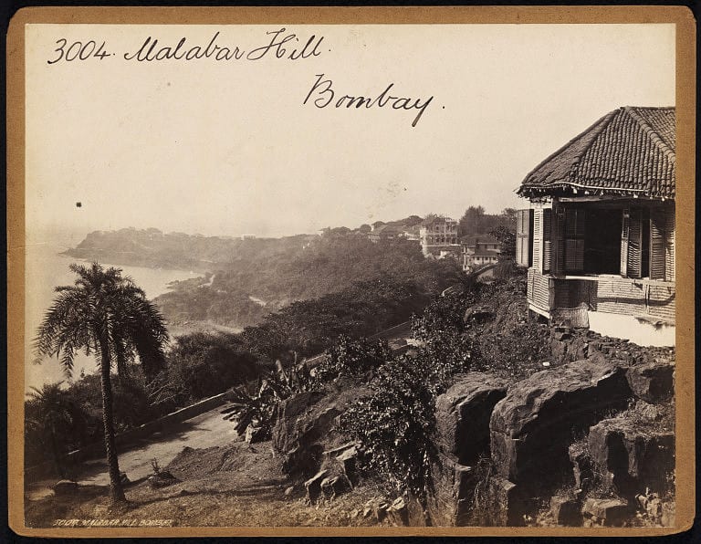 malabar-hill-bombay-mumbai-19th-century-photograph