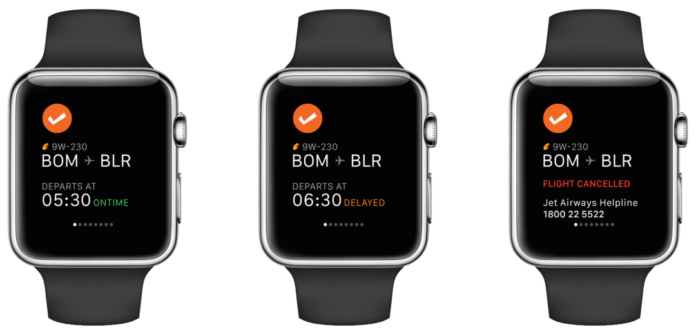 Cleartrip App Apple Watch