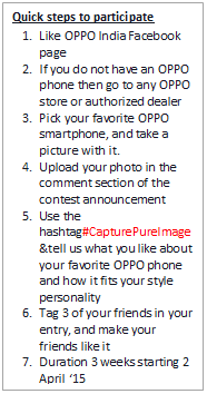 oppo mirror 3 contest