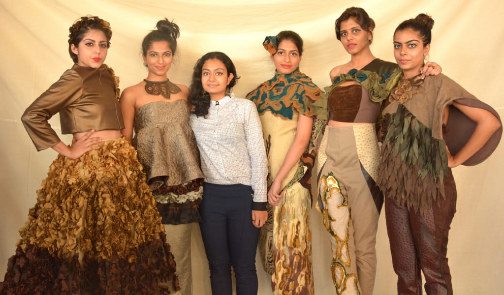 2 Students Of NiftMUMBAI Fashion Design Dept