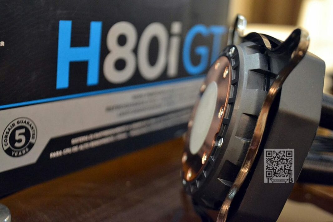 Corsair Hydro Series H80i GT AIO Liquid Cooler Review
