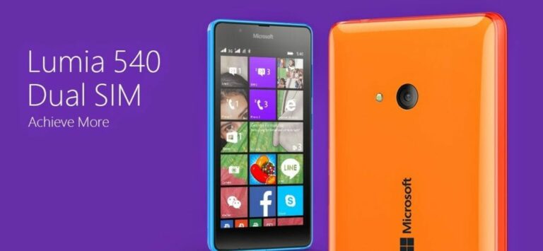 Microsoft India launches Lumia 540 for INR 10,199/-