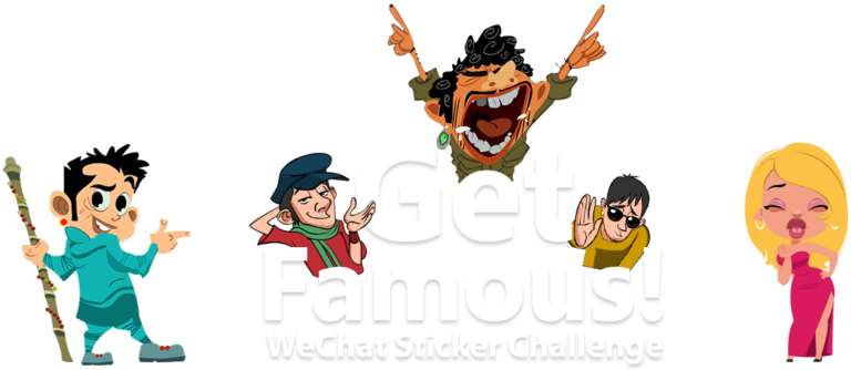 Create the coolest 'Indian Animated Stickers' for WeChat.