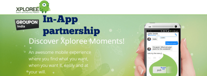 groupon xploree partners app discovery