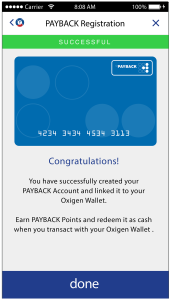 Payback-Oxygen wallet