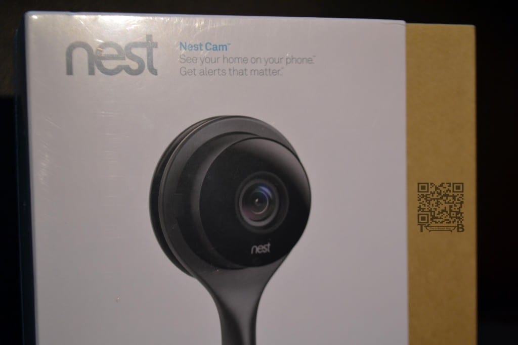 nest cam unboxing