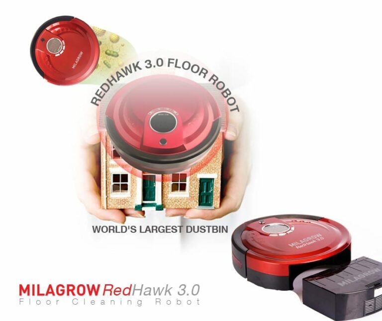Milagrow Launches RedHawk 3.0 Floor Cleaning Robot