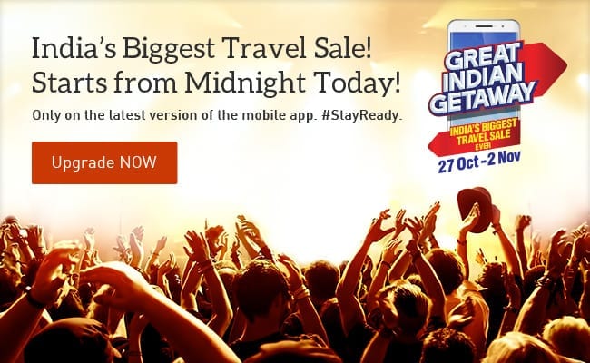 MakeMyTrip App Fest – The Great Indian Getaway