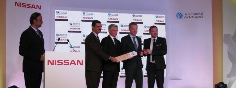 Nissan the global carmaker becomes a global ICC sponsor for the next eight-years #MomentsThatCount