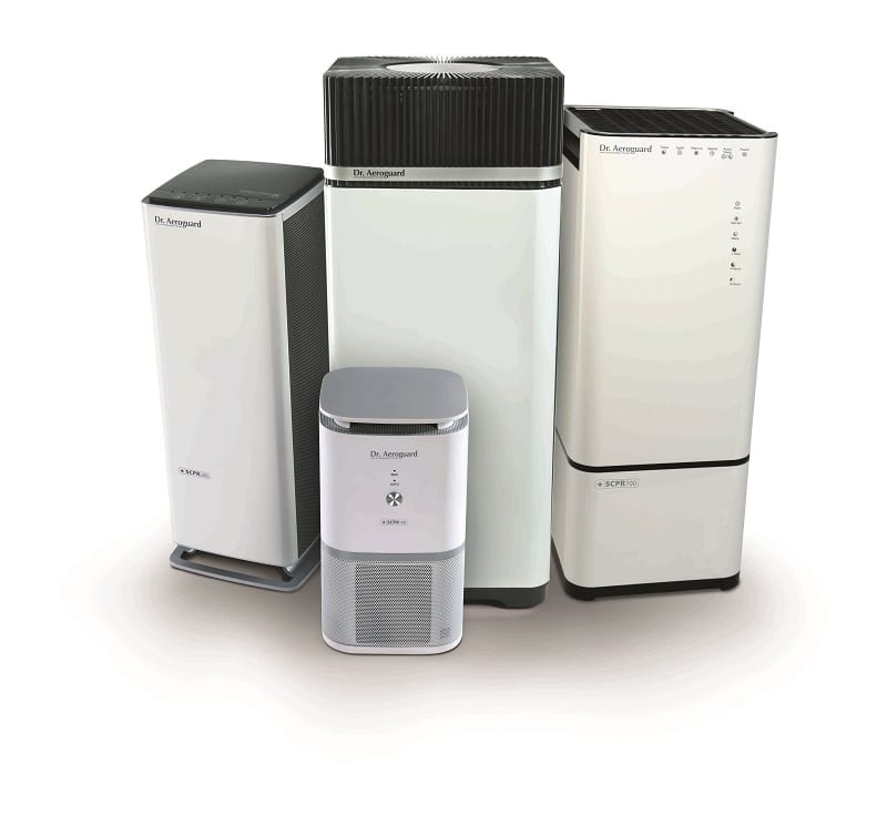 Dr. Aeroguard range of air purifiers