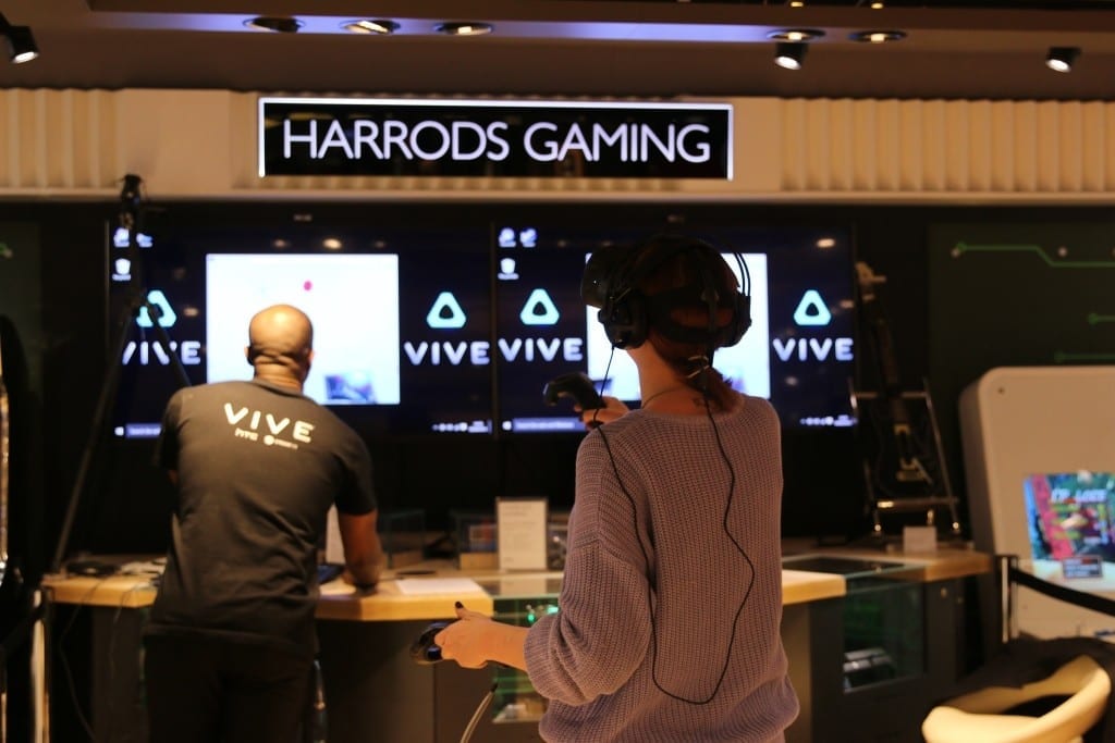 Harrods HTC Vive