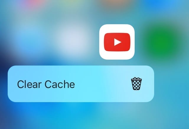 clear cache app