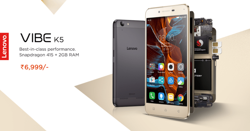 Lenovo Vibe K5 