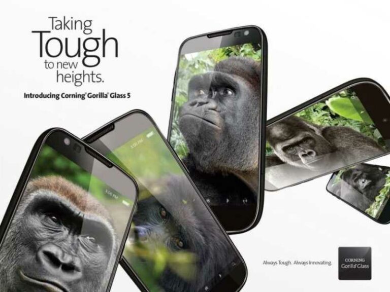 Corning announces Gorilla Glass 5, 4X better than the last generation