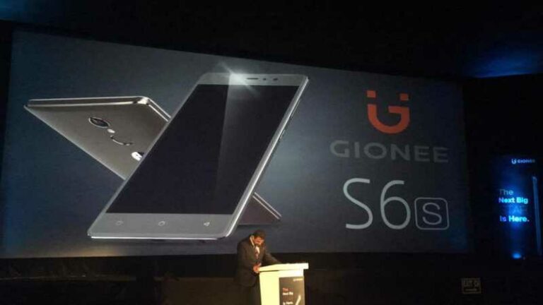 Gionee launches S6s in India at INR 17999, Comes with  5.5-inch FHD Display and Selfie Flash