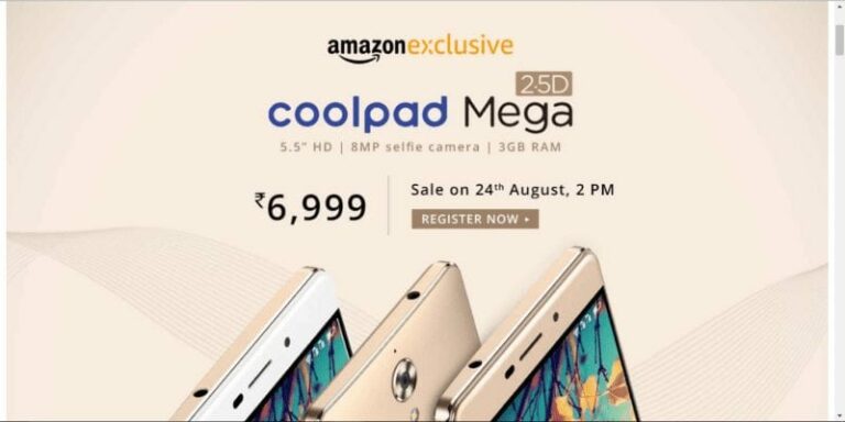 Coolpad Mega receives more than half million registrations ahead of First Flash sale