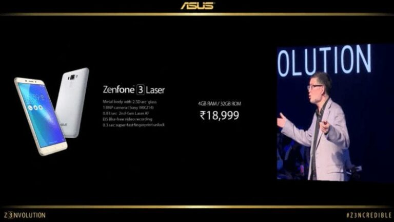 Asus launches Zenfone 3 series smartphone starting at price of INR 18,999