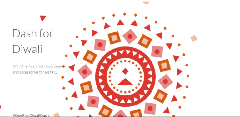OnePlus Diwali Dash Festival to be held from October 24th
