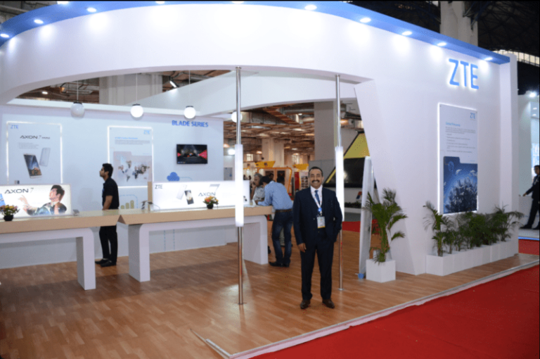 ZTE showcases their new Product Lineat BRICS INDIA 2016