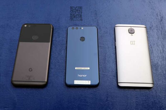 Google Pixel XL vs Honor 8 vs OnePlus 3T