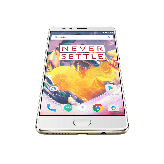 OnePlus 3T Soft Gold variant