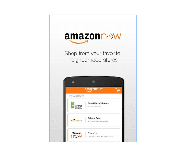 Amzon India expands AmazonNow service to Delhi and Mumbai