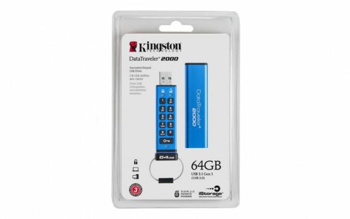 Kingston Launches DataTraveler 2000 Secure USBs in India