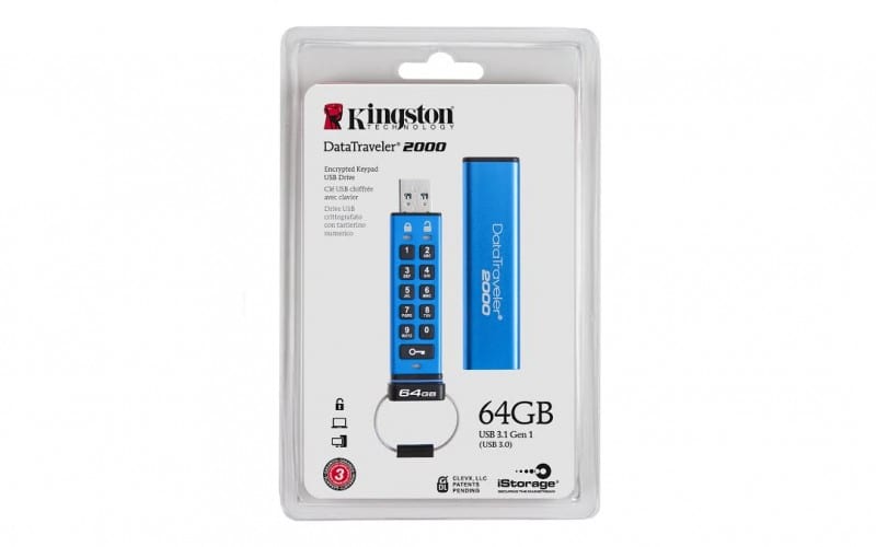Kingston Launches DataTraveler 2000 Secure USBs in India