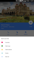 Google Maps create & share 'Lists' of your favourite places 