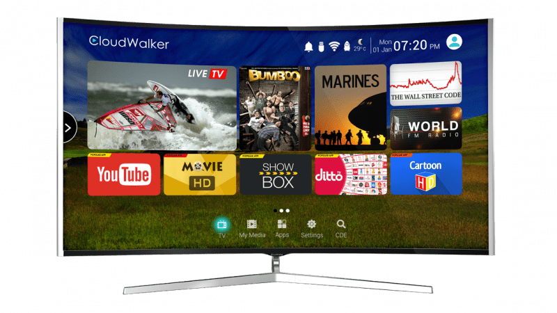 CloudWalker launches Cloud TV