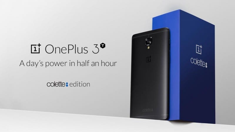 OnePlus 3T colette edition