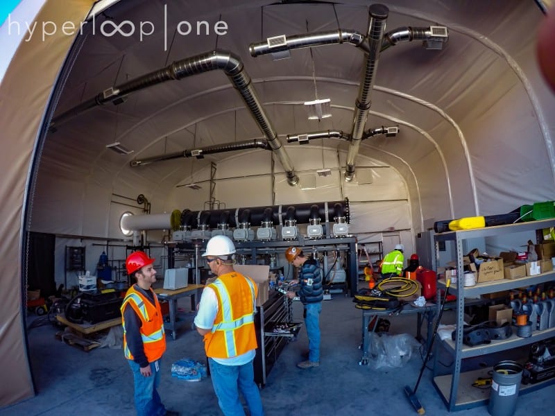 Hyperloop One Reveals First Images of Nevada Desert Development Site