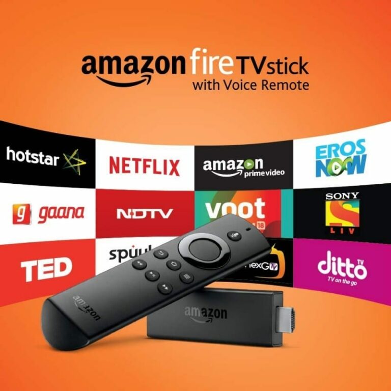 Amazon  Fire TV Stick with Voice Remote launched In India For INR 3,999