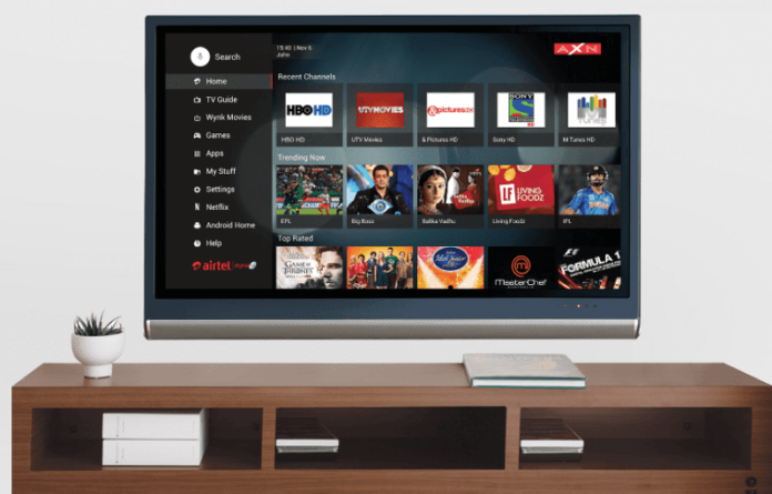 Airtel launches internet TV