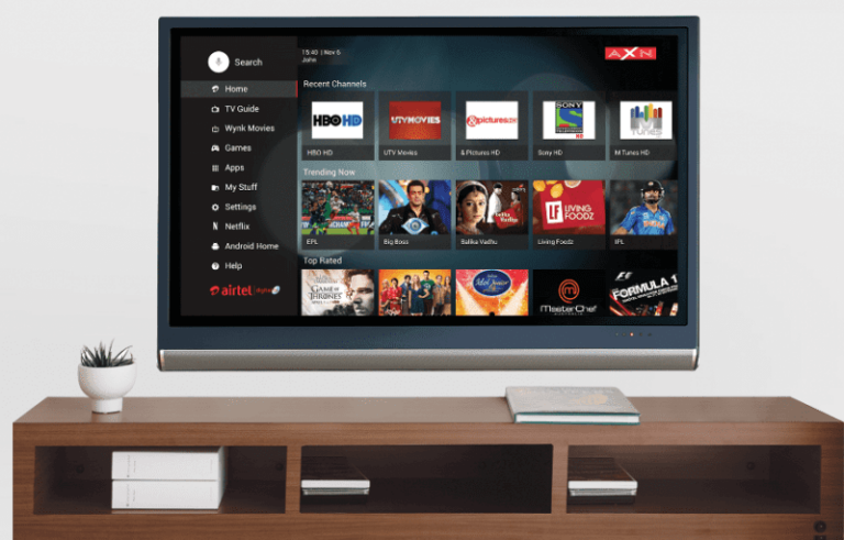 Airtel Internet TV DTH and Android TV Box launched with Built-in Chromecast