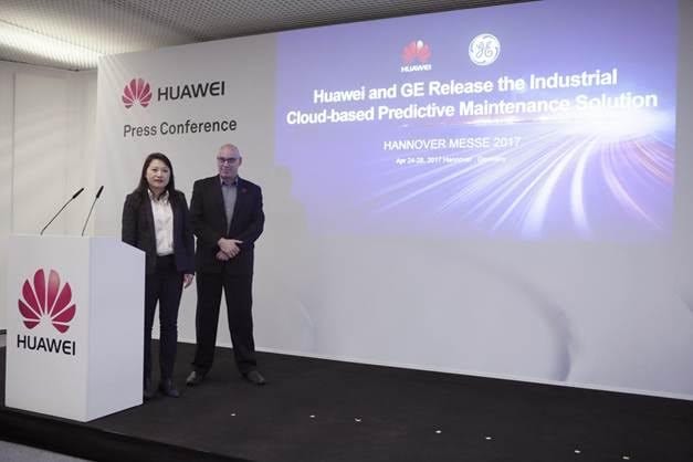 huaweiGE2 Huawei and GE Release Industrial Cloud-based Predictive Maintenance Solution