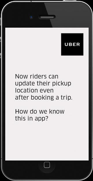 Uber new feature