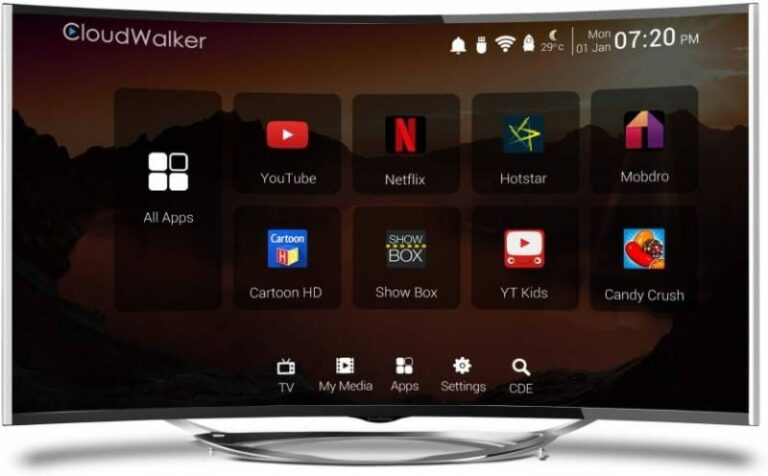 CloudWalker launches 55-inch Ultra HD and Ultra HD Curved Smart TV Starting At INR 54,999