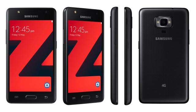 Samsung Tizen Z4 with 4.5-inch Display, Tizen OS 3.0 and 4G VolTE launched for INR 5,790