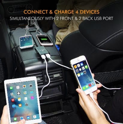 Amkette Launches 4 Port car charger