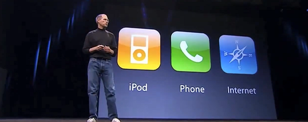 These are not three separate devices, this is one device, and we are calling it iPhone 