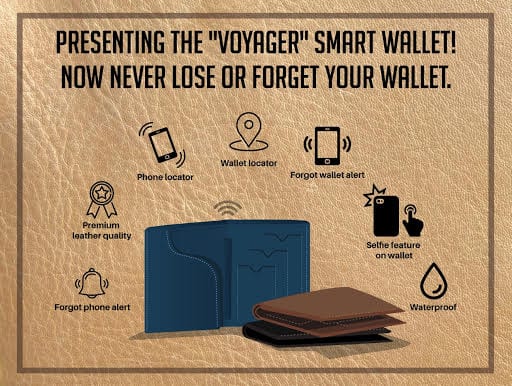 Never lose your phone or wallet again with India’s first crowdfunded smart wallet, Voyager