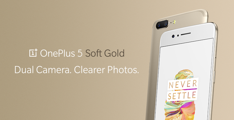 OnePlus 5 Softgold