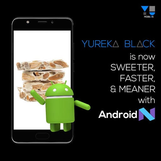 YU rolls out the Android Nougat-7.1.1 update for YUREKA BLACK